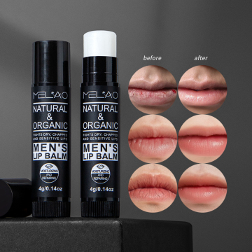 Bálsamo labial iluminado para hombres