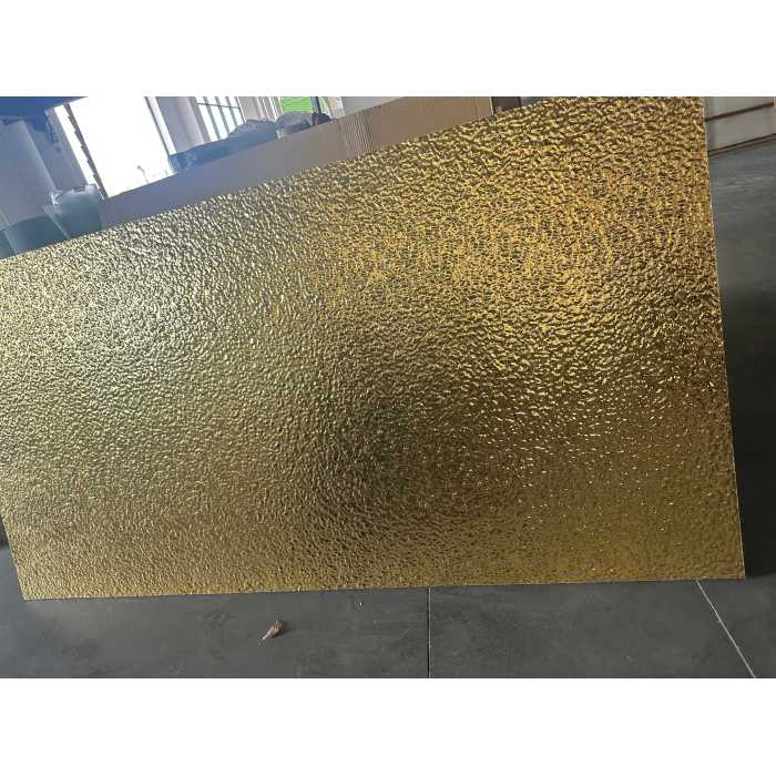 Panel aksen logam venir kayu antik untuk dinding dalaman runcit mewah kontemporari