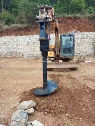 Construction Machinery Parts: Earth Auger and Hammer Solutions