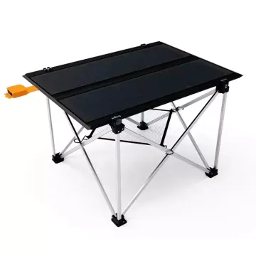 Lightweight Waterproof Portable Foldable Solar Charging Table