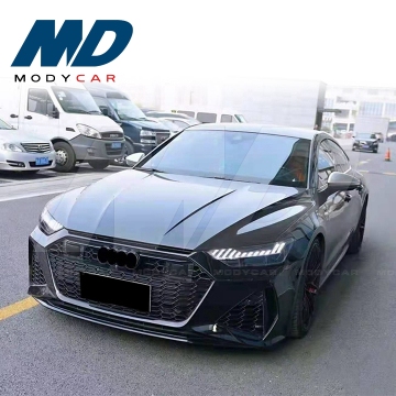 Burmale anteriore PP in stile RS7 con griglia per Audi A7 2019-2021