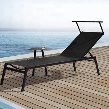 Hand-Made High-Quality Aluminum Sun Lounger for Outdoor Pools