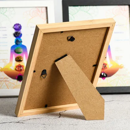 Seven Chakras Crystal Photo Frame - Wholesale Home Gift