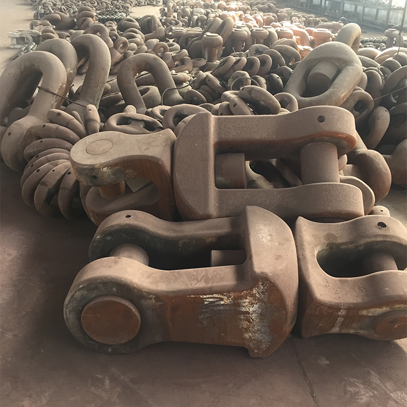 Anchor chain attachment B-type anchor swivel shackle