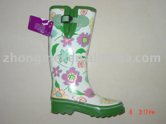 ladies rubber boots(rb-014)