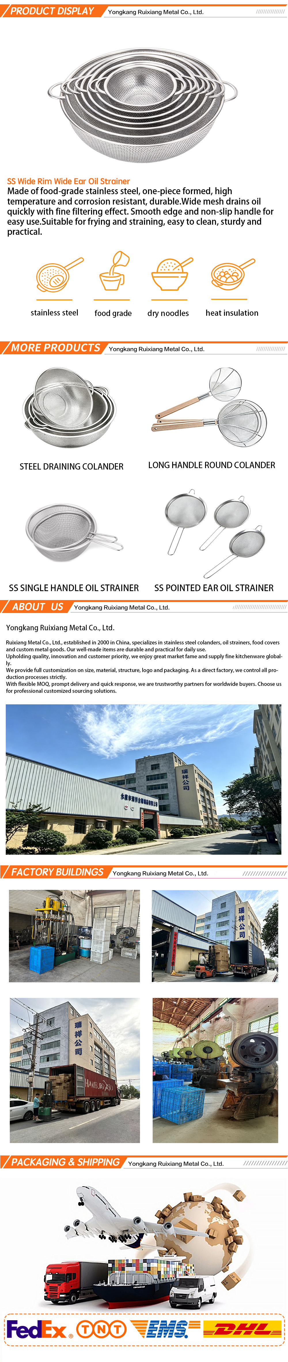 2-Two-Handle Perforated Mesh Basket-X