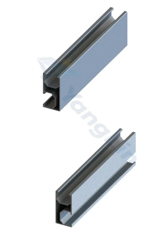 L Foot Adjustable End Clamps for PV Aluminum Rail - Fortin Roof Solar Mounting System Rooftop Solar Panel Mounting Brackets