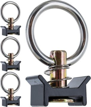 Single Stud Fitting for L Track System