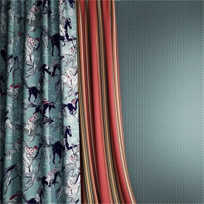 Motorized Window Curtain Drapes