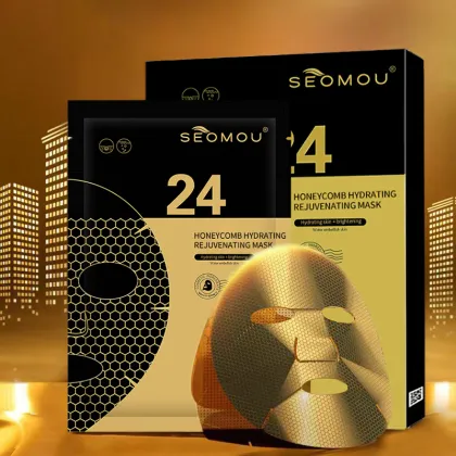 SEOMOU Korean Sheet Facial Mask: Hydrating, Natural Organic Skincare Product for Mask Care
