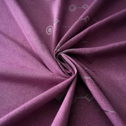 China Textiles: Rayon Linen Blackout Curtain Fabric for Home Decor