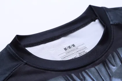 Top quality bat fitness compression shirt armour heat gear