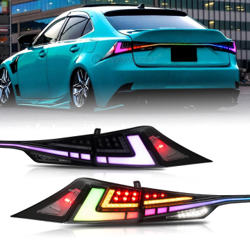 HCMOTION สำหรับ Lexus IS250/350 300H F 2014-2020 ไฟท้าย RGB LED RGB
