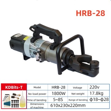 POWER 900W Electric Rebar Bender 5/8Inch 16mm Hydraulic Hand Held Bar Bender Machine - Super Promotion