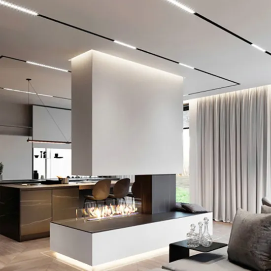 Factory Customized 48V Magnetic Track System Surface Mount Smart Linear LED Track Light