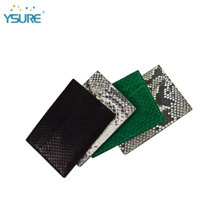 Low Price Pu Leather Business Credit Card Holder