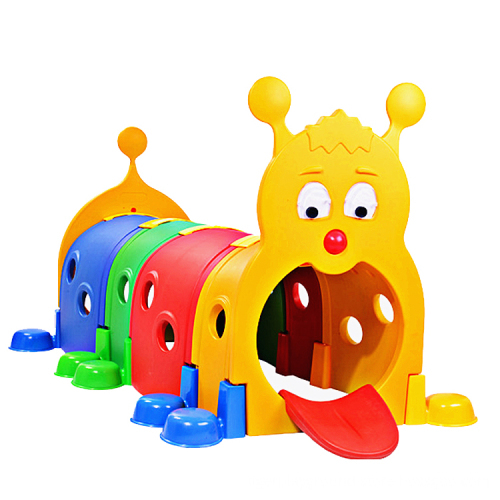 Colorful Plastic Play Tunnel for Preschool Kids and Babies