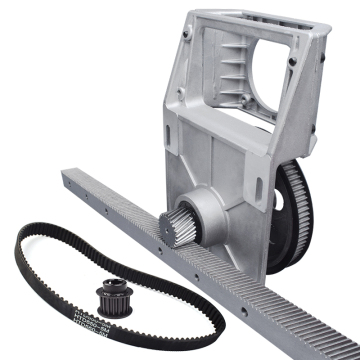 CNC Gearbox with 5:1 Ratio, Gear Rack, and Module Sizes 1.25M, 1.5M: Exploring Straight, Short Teeth Reducer Boxes