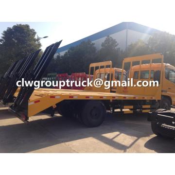 Dongfeng Tianjin Flatbed Trailer Truck For Sale