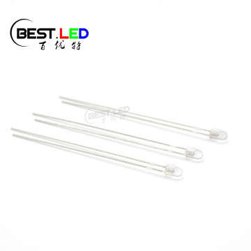 3mm Red LED Long Leg Clear Lens