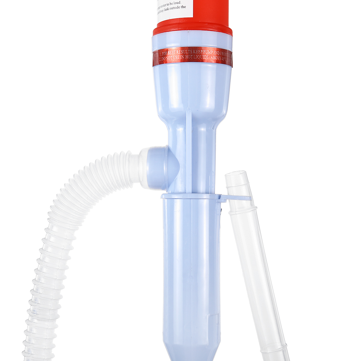 Powered Pump Diesel Fuel Solvent Portable Electric Battery Syphon ...