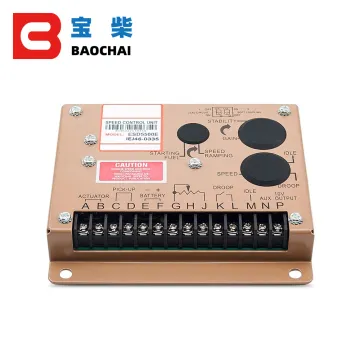 ESD5500E Generator Speed Controller - 5500E Electric Speed Governor 12v/24v