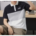 Kurzarm-Ebene-kundenspezifische Design-Men&#39;s Poloshirts