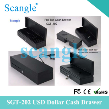 Flip Top Cash Drawer Cash Register Cash Box