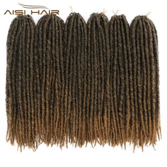 Aisi Hair 20Inch Goddess Crochet Braids Hair Extensions 16Inch Faux Locs 20 Strands Afro Braiding Hairpieces for Black Women