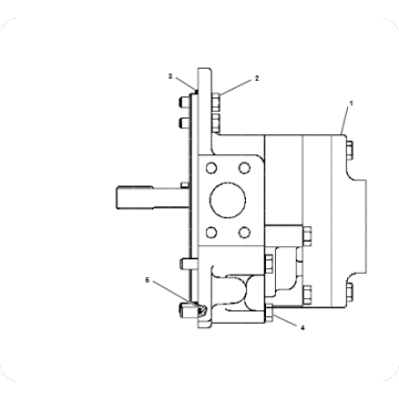R1600G Transmission Pump Assembly 117-8584/117858