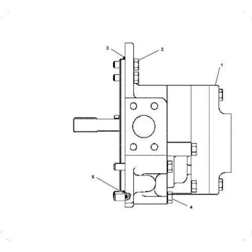 R1600G Transmission Pump Assembly 117-8584/117858