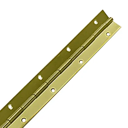 Long Stainless Steel Piano Hinge - Heavy Duty Continuous Gold Hinge