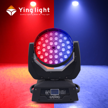 36x15W LED Moving Head Par Light DMX RGBWA 5in1 Zoom Wall Washer
