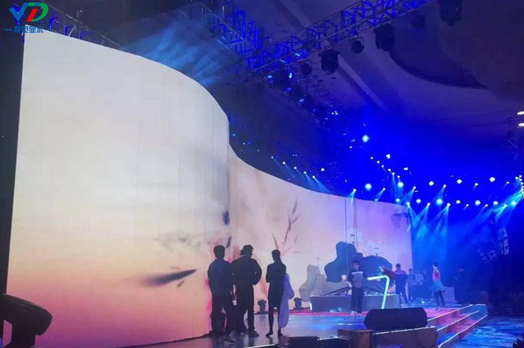 Oft Led Screen Module For Round Curved Shape Led Display