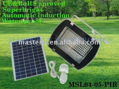 HOT SALE.solar PIR floodlight,solar sensor security light