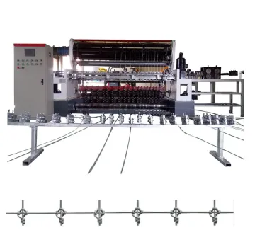 Automated Fixed Knot Fence Wire Mesh Guardrail Production Machine for Animal Enclosure