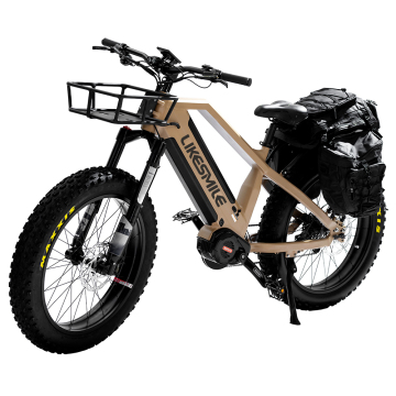 Factory Direct 48V 15Ah x 2 Dual Battery 1000W Fat Tire Electric Mountain Bicycle
