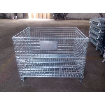 supplier Galvanize large folding collapsible wire metal mesh