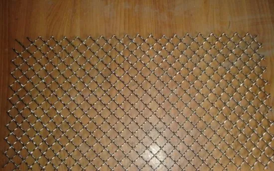 Crimping wire netting