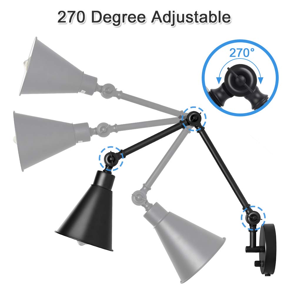 Adjustable Angle Wall Light