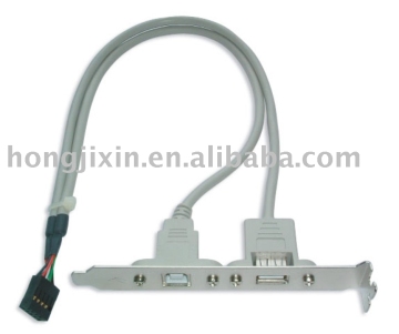 USB female with Bracket