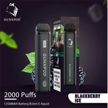 GunnPod 2000 ширхэг хийцтэй вапегийн үзэг | бөөний худалдаа