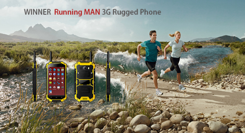 Running MAN 3G Phone Rugged