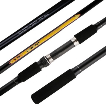 Newsively OEM 고 탄소 바닷물 잉어 낚시 막대 -3.3m, 3.6m, 3.9m, 3 섹션 보트 낚시 막대