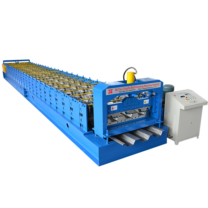 Galvanized Steel Structure Floor Deck Roll Forming Machine