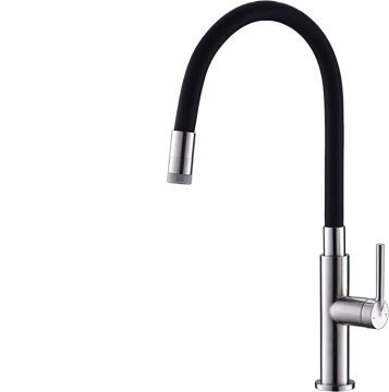 Flexible Water Pipe Single Pole Kitchen Faucet with Spray Mode - Quality Assurance