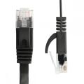 Cavo patch cord piatto CAT6 Colore nero