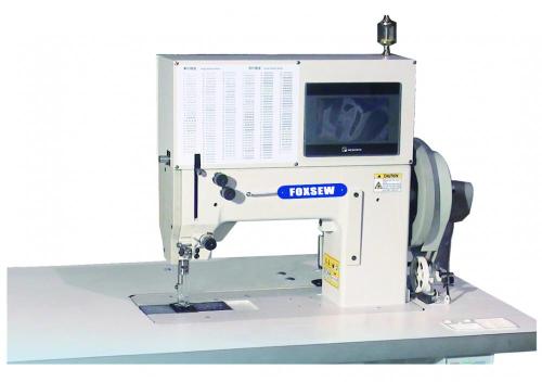 Máquina de coser de costura ornamental de servicio pesado computarizado
