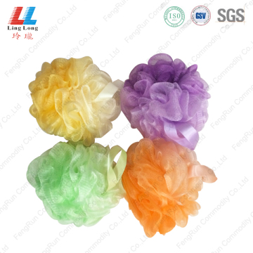 loofah puff mesh sponge baby bath for shower