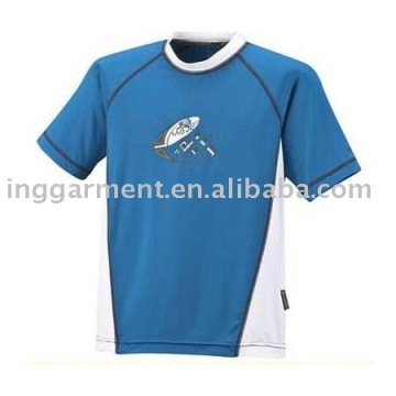 Men's Dry Fit Round Sports Jersey T-Shirt
